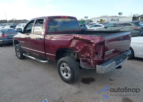 2003 Dodge Ram 2500 Slt/Laramie/St from USA, damaged, VIN 1D7KU28D73J633907